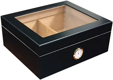 CHALET GLASS TOP HUMIDOR