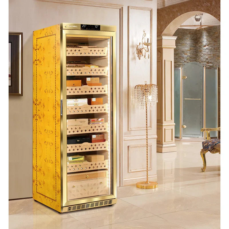 Raching MON3800 Climate Control Humidor Cabinet – Advanced Climate & Ammonia Removal System for Serious Collectors