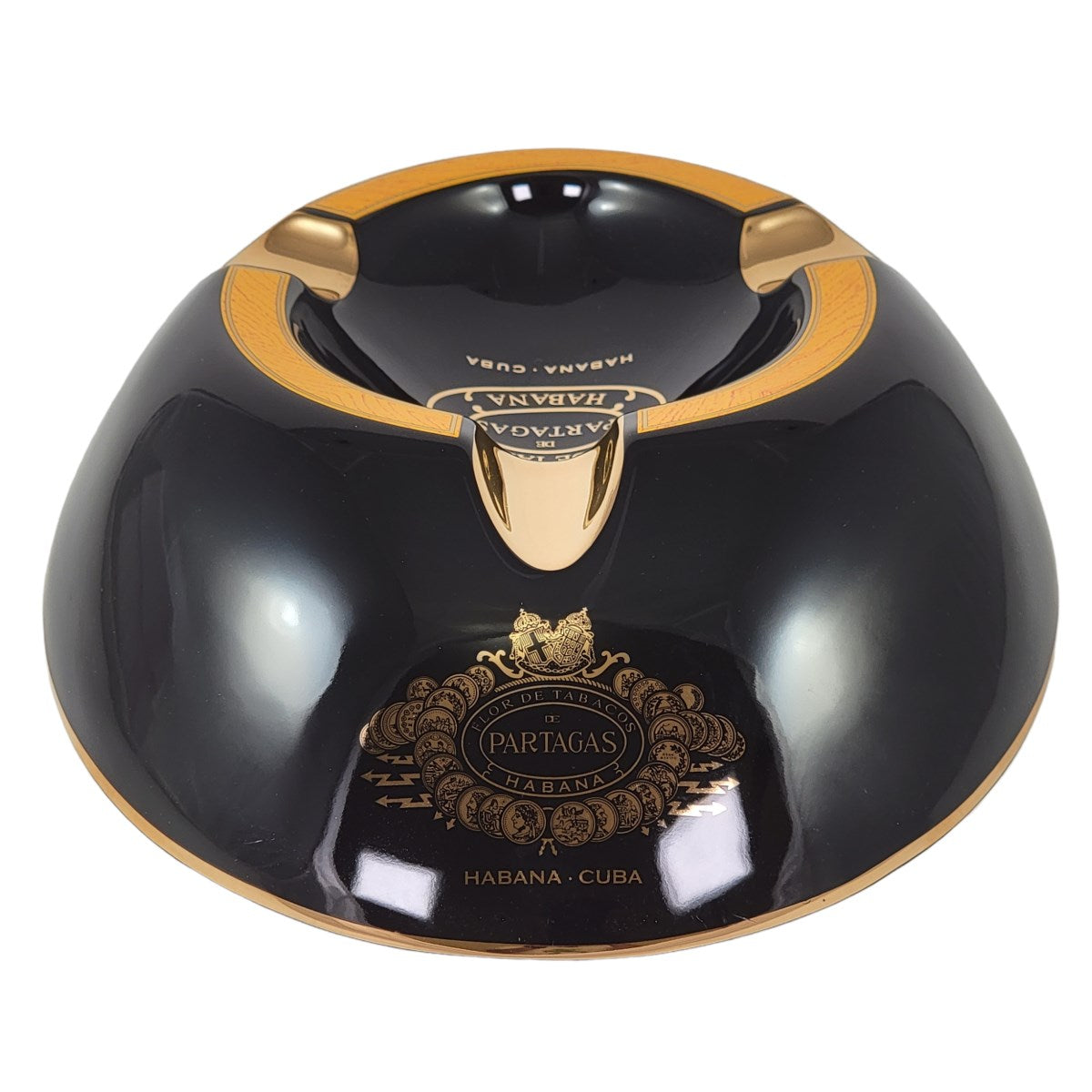 Partagás 3-Cigar Ashtray – Premium Branded Ceramic Ashtray | CigarHaus
