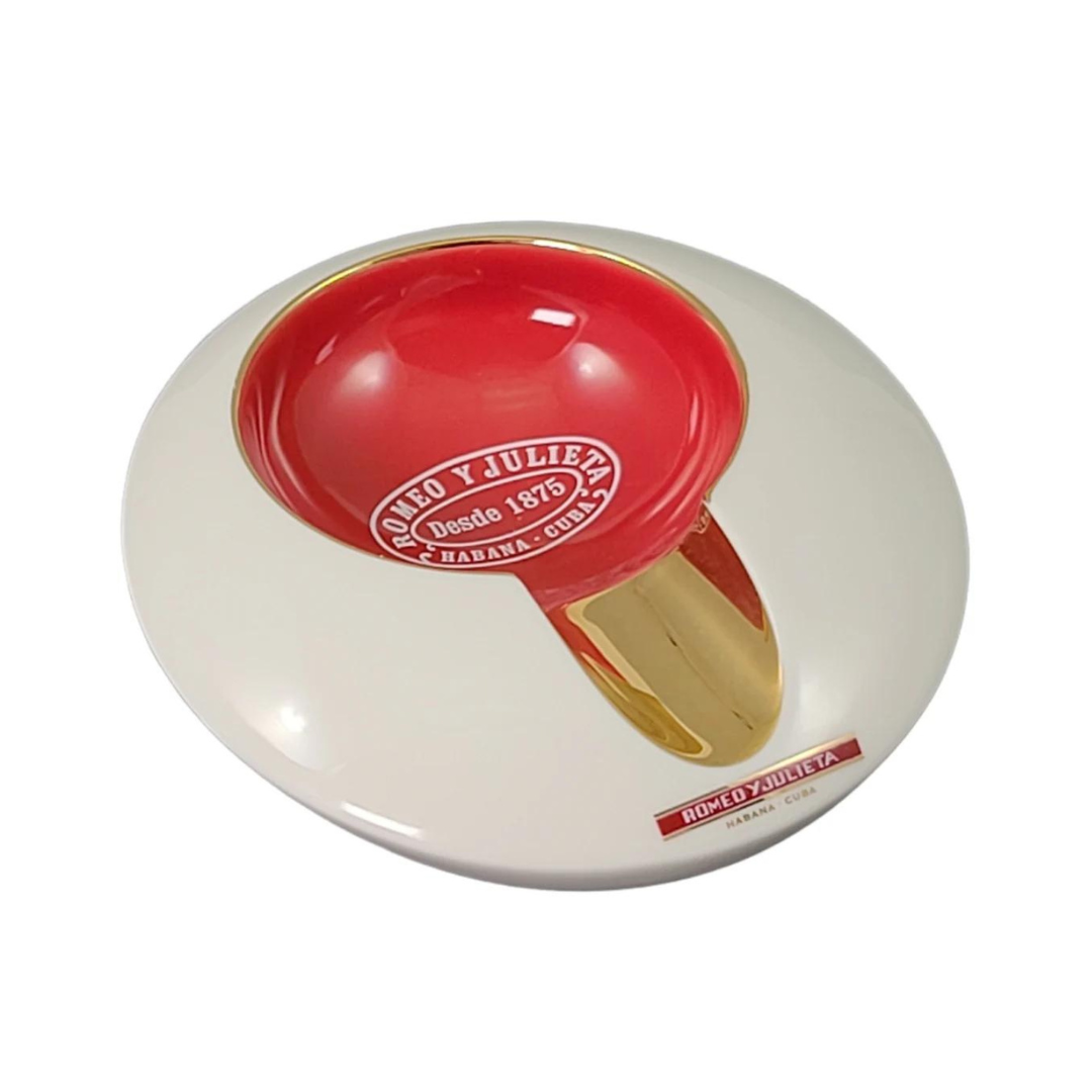 Romeo y Julieta Cigar Ashtray (Individual) – Premium Ceramic Ashtray for Cigars